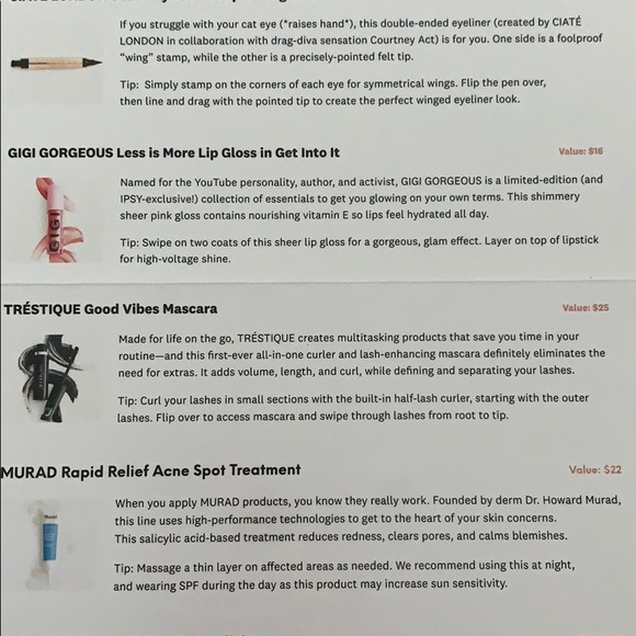 treStiQue Good Vibes Black Mascara w/curler - Picture 7 of 7